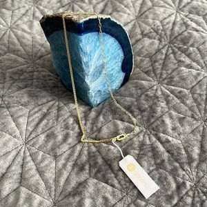 Gorjana Dylan Necklace Dual Link 18k gold plated